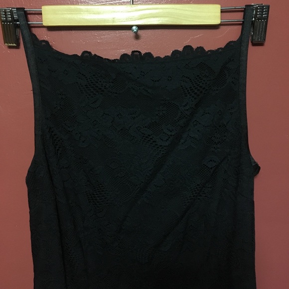 Black Lace Dress - Picture 2 of 4